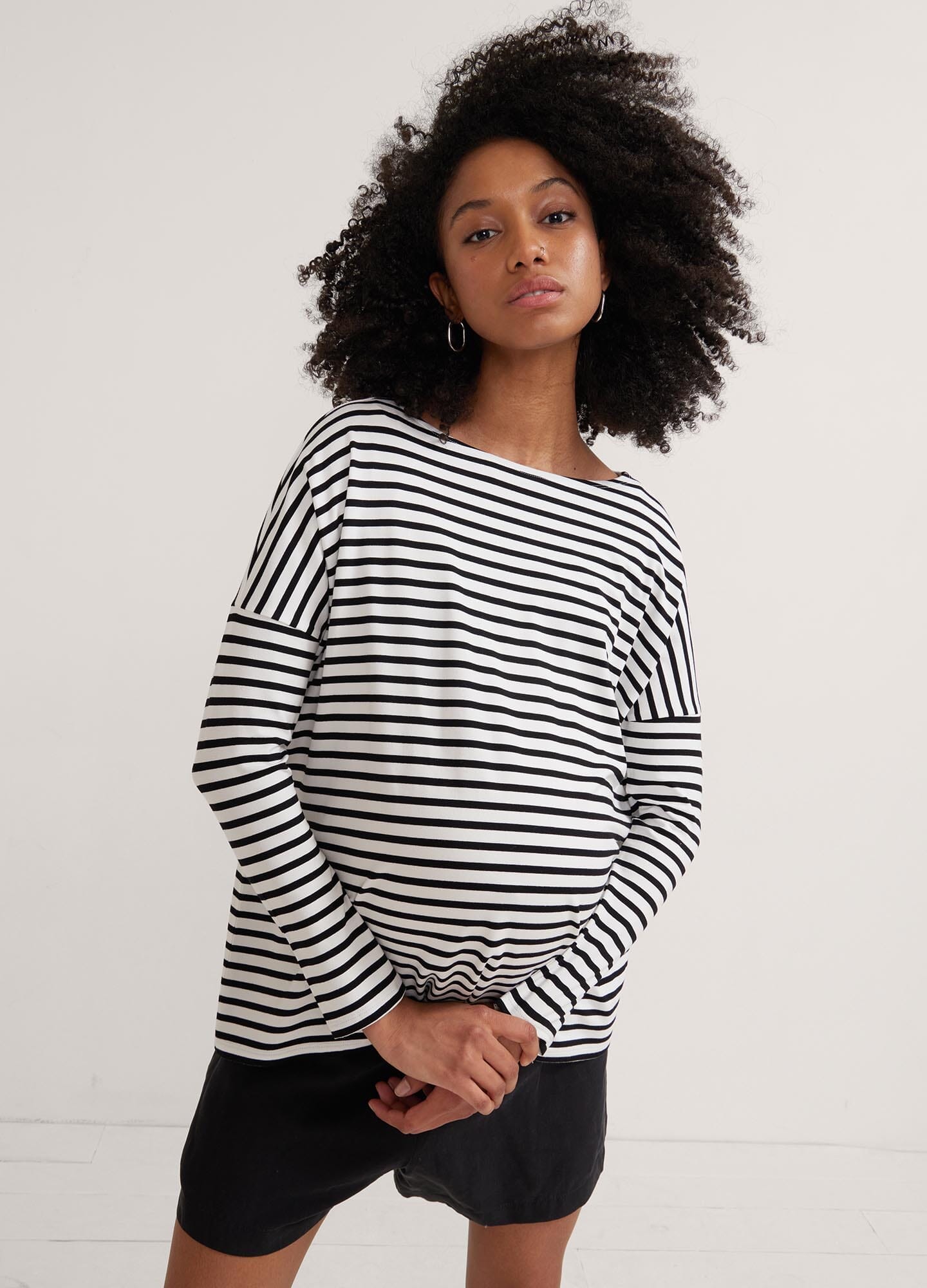 トップス sagenation HATCHI LONG SLEEVE KNIT The Perfect Longsleeve Tee