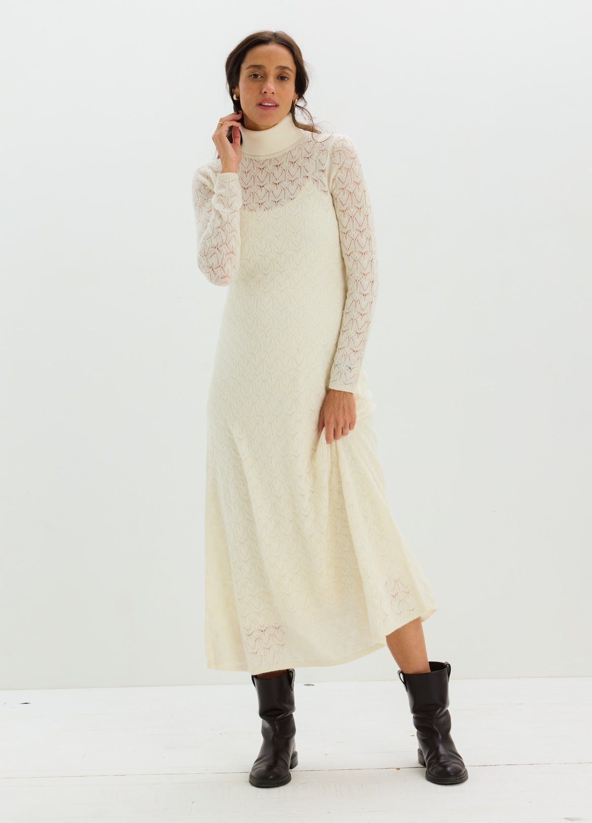 The Luella Pointelle Dress