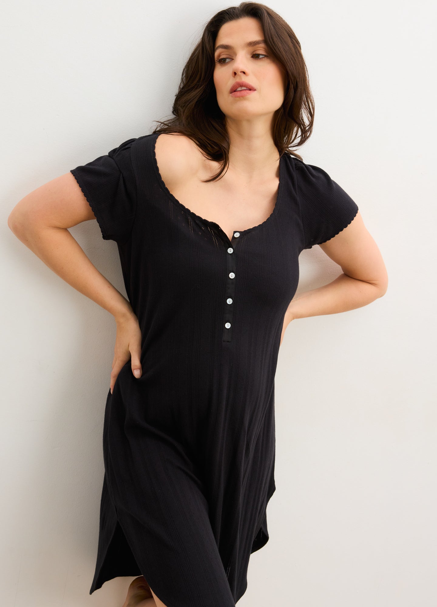The Pointelle Nightgown
