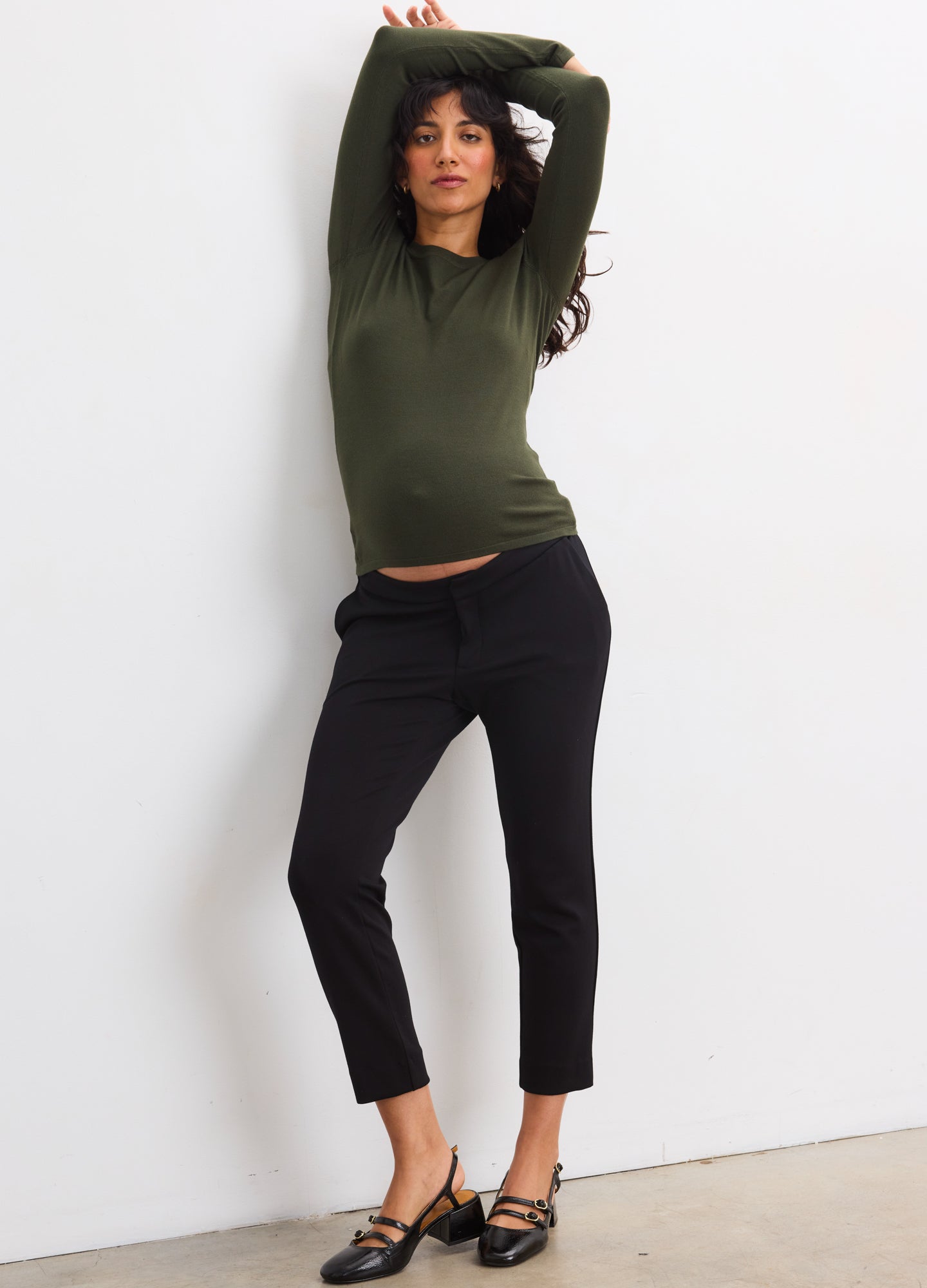 The Softsculpt Knit Long Sleeve Tee
