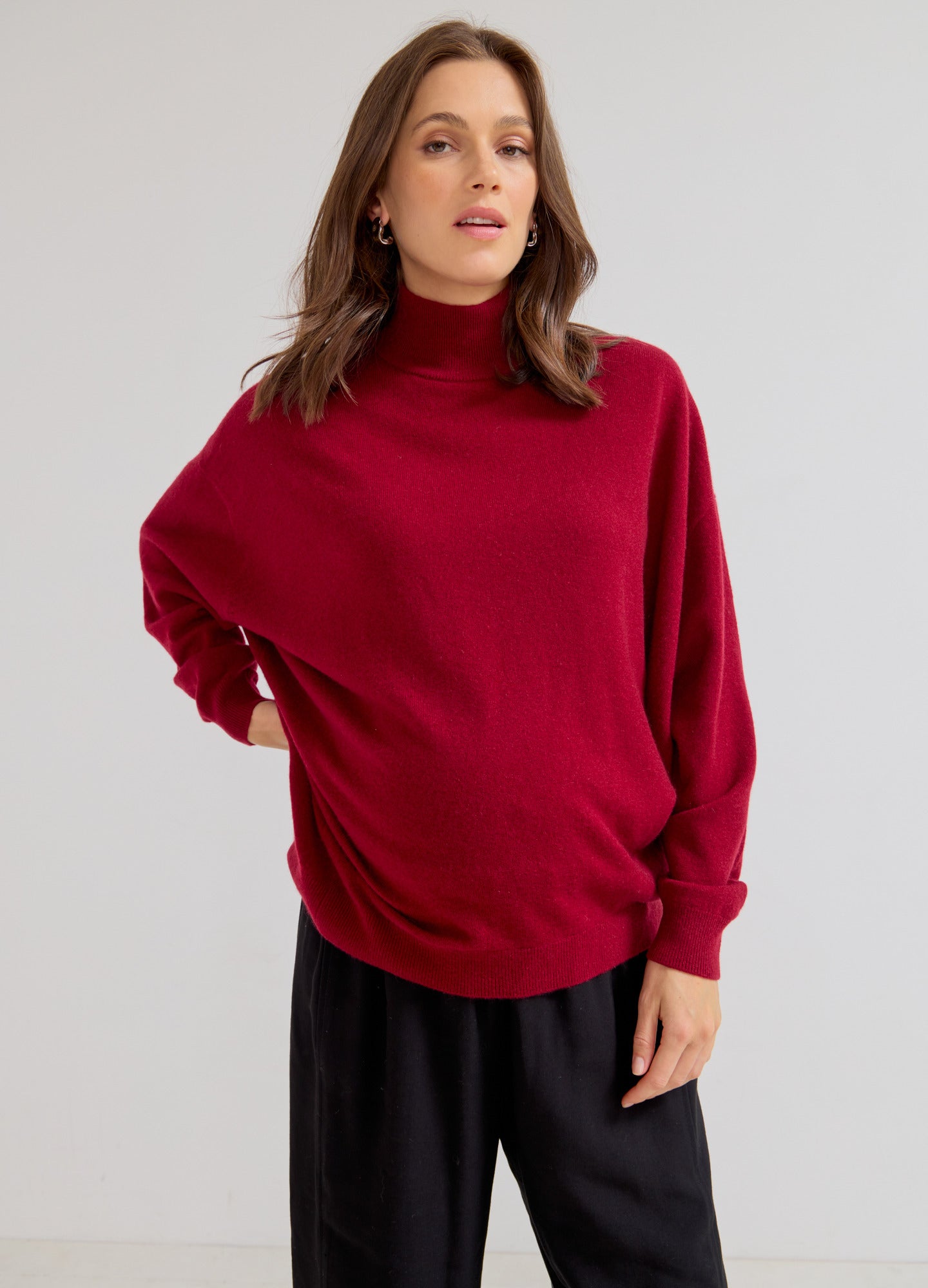 The Estella Cashmere Turtleneck - Main Image