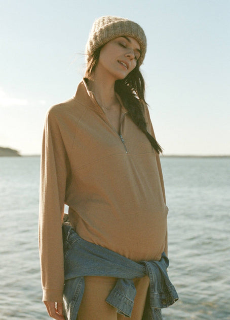 The Edie Half Zip Pullover – HATCH Collection