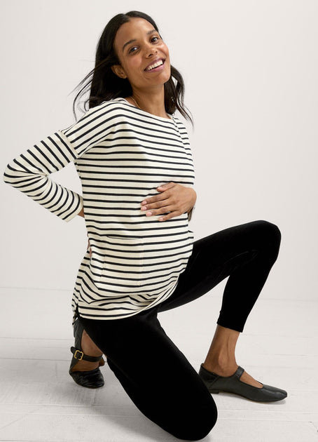 Bateau Top - Stylish Maternity Top| HATCH Collection