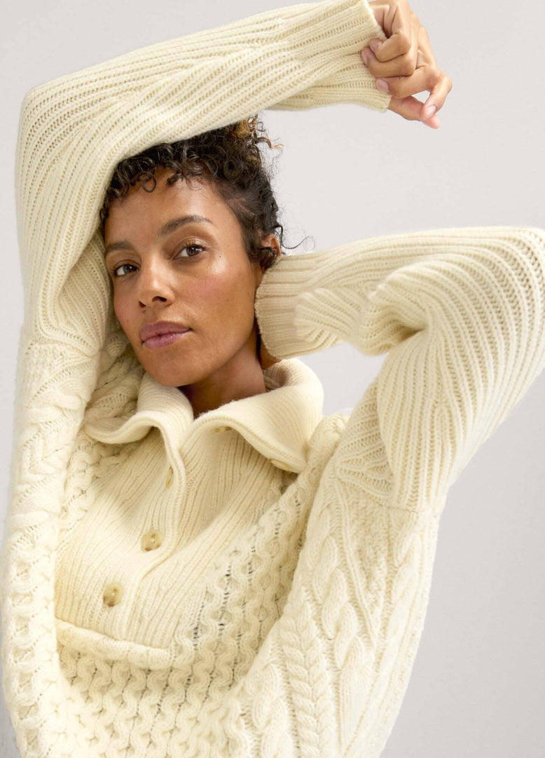 The Cable Knit Jo Sweater