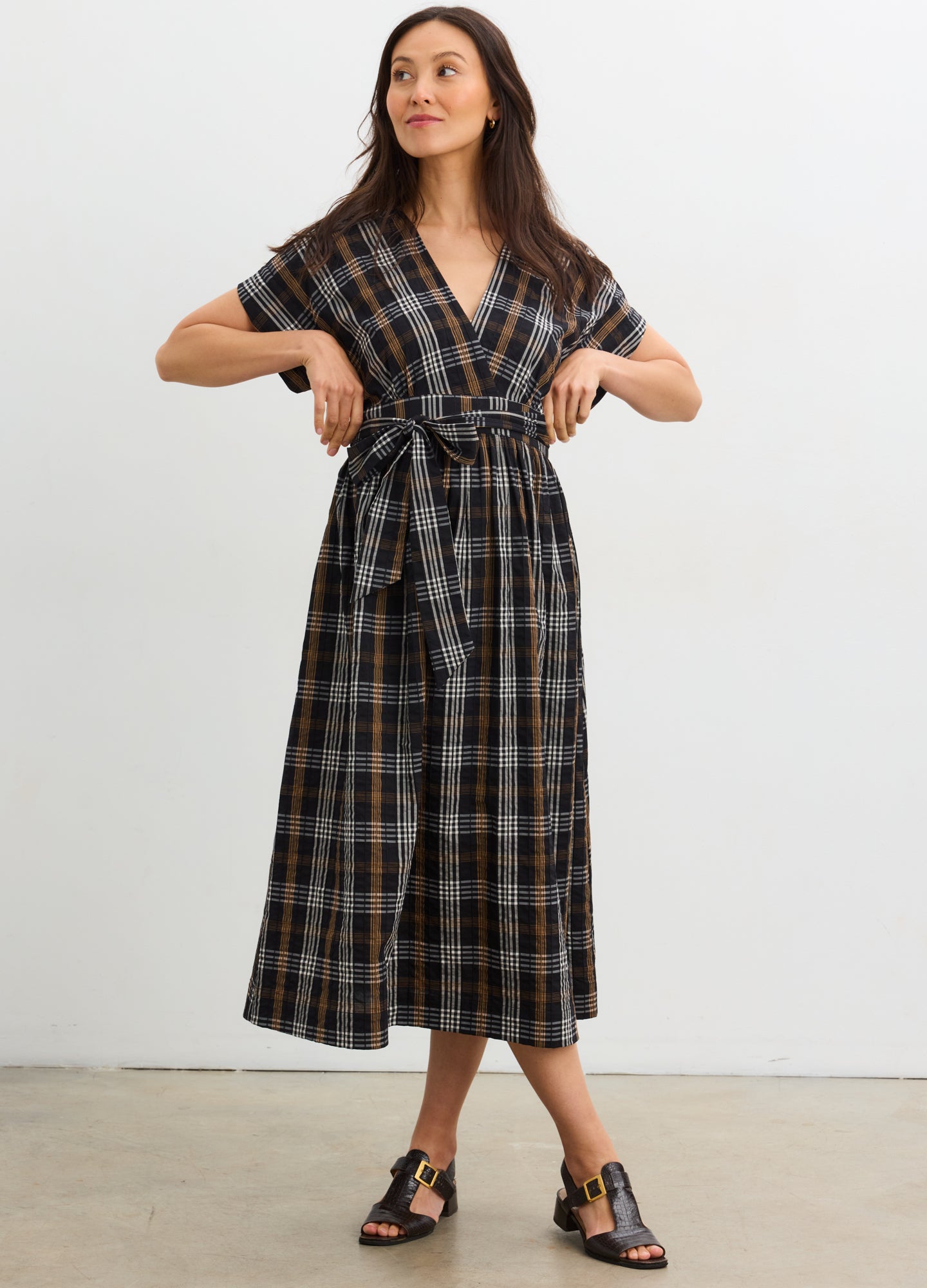 The Autumn Plaid Carolina Dress