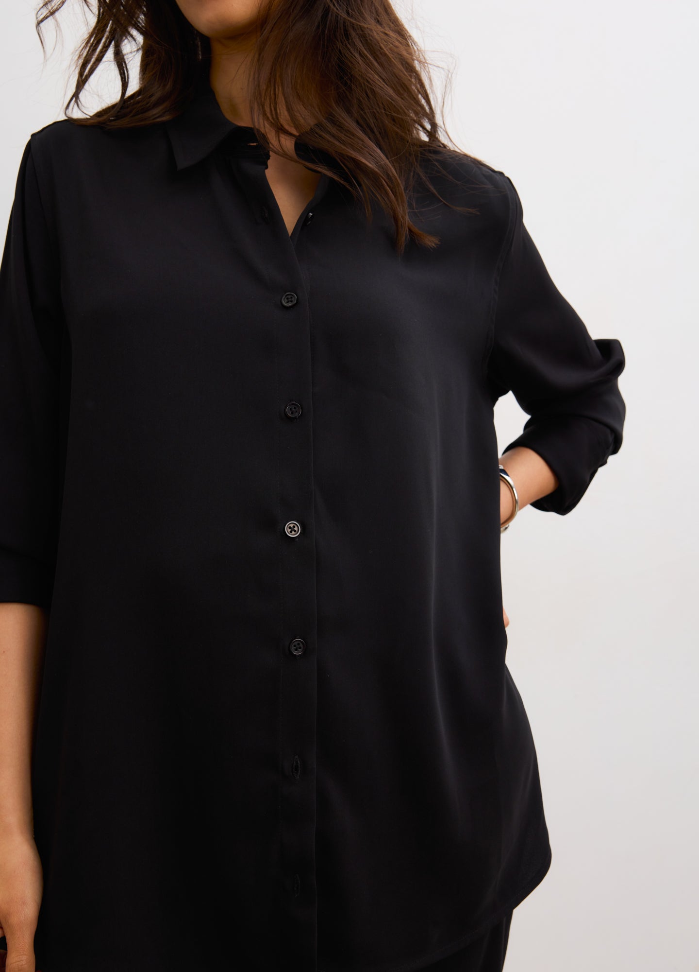 The Celeste Drapey Buttondown