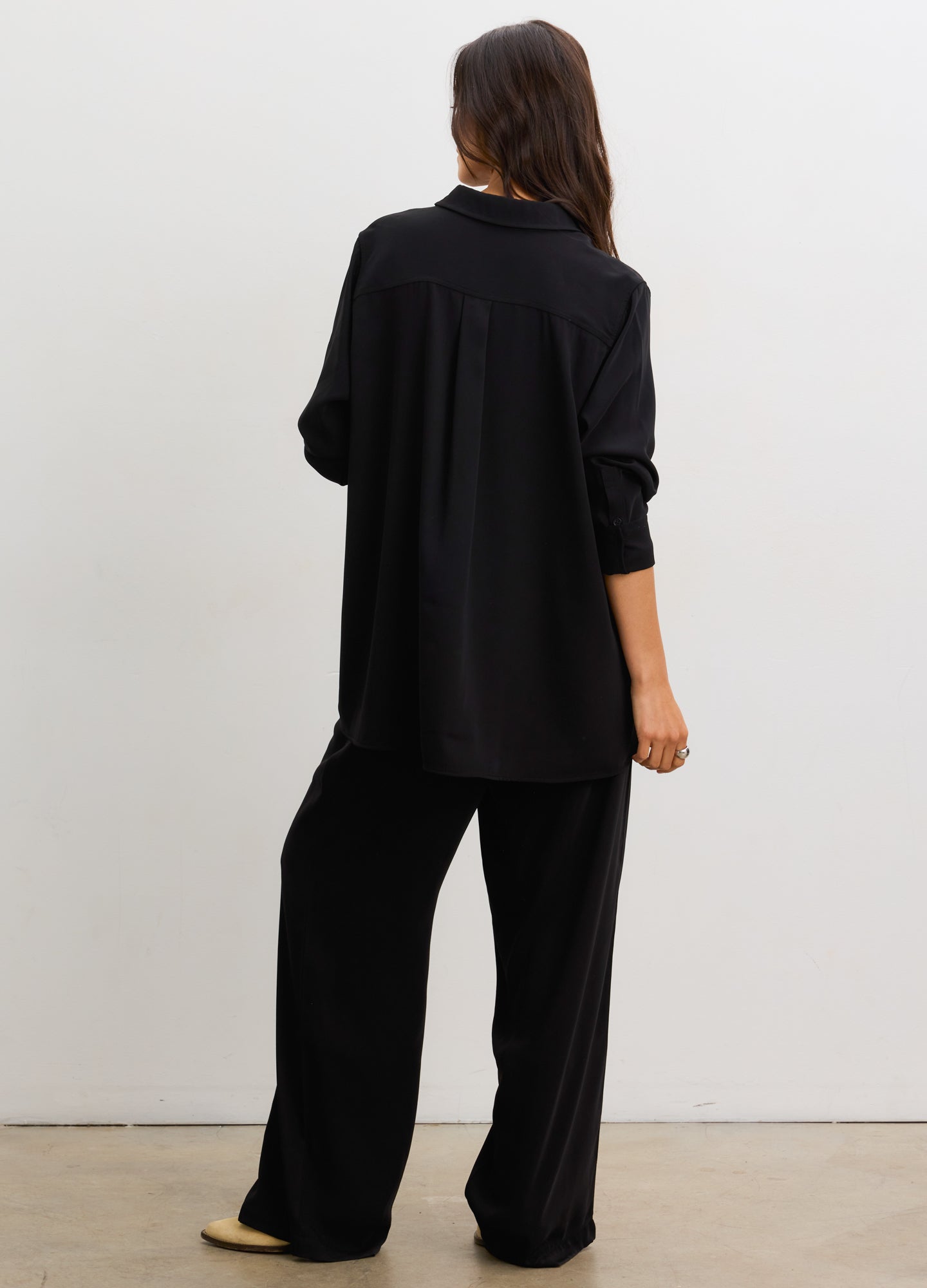The Celeste Drapey Buttondown