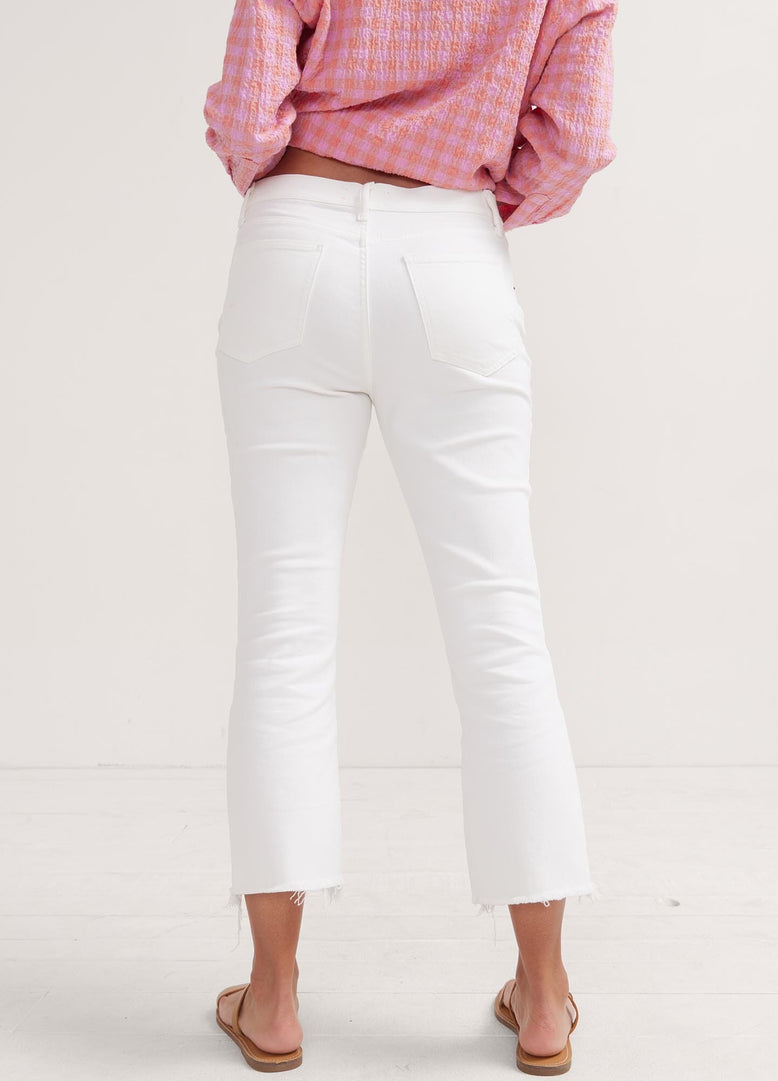 The Crop Maternity Jean