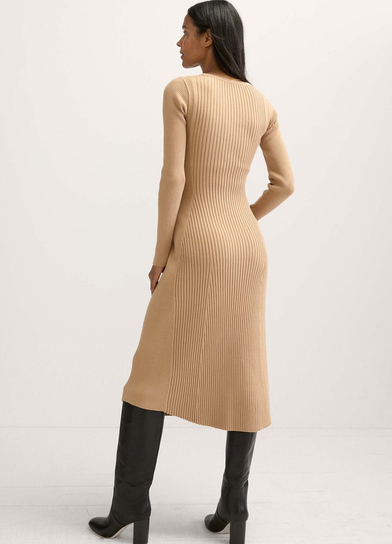 dasha The Dasha Rib Knit Dress – HATCH Collection