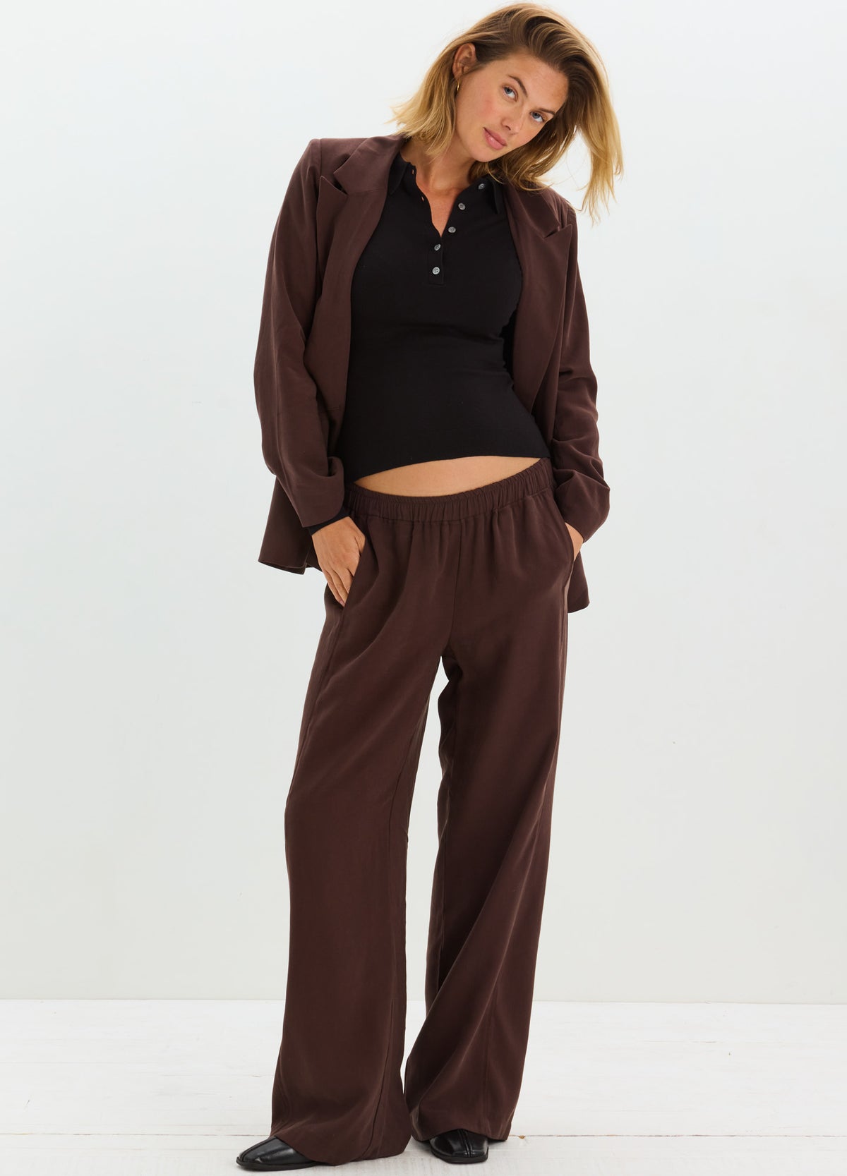 The Drapey Pull On Trouser