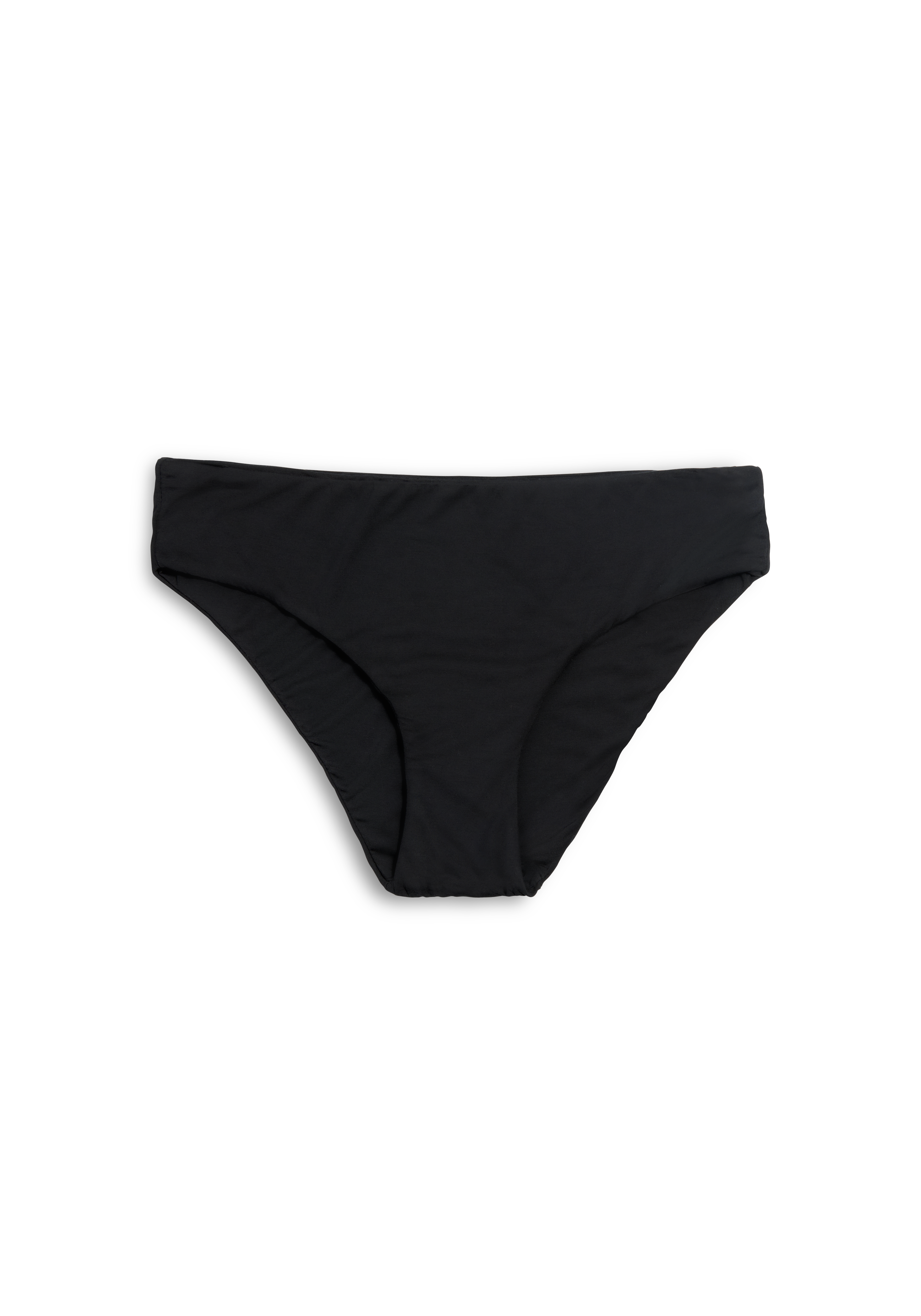 Black maternity briefs with a soft, stretchy waistband designed for comfort during pregnancy.