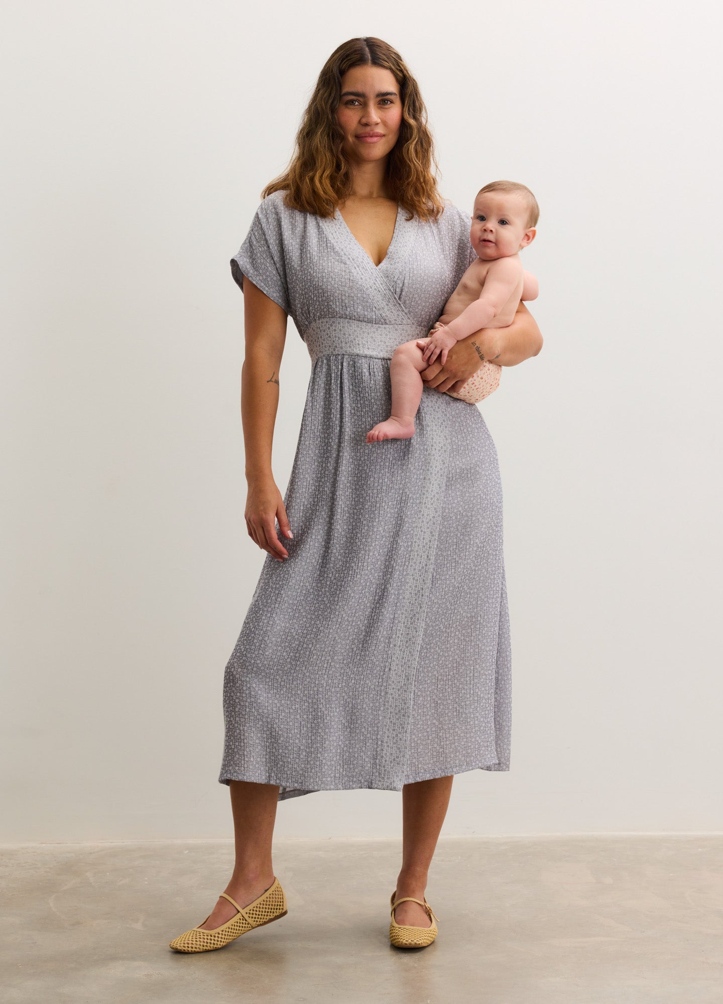 The Jacquard Carolina Dress | HATCH Maternity & Beauty Collection