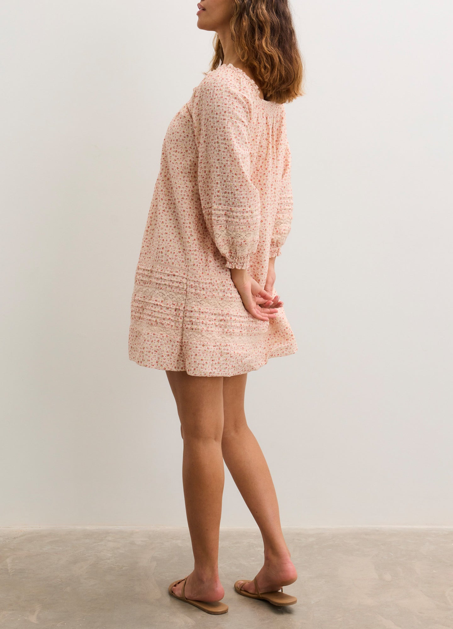 HATCH Collection The Lottie Secret Nursing Mini Dress in Cherry Floral | Size: Medium HATCH Collection The Lottie Secret Nursing Mini Dress in Cherry Floral | Size: Medium