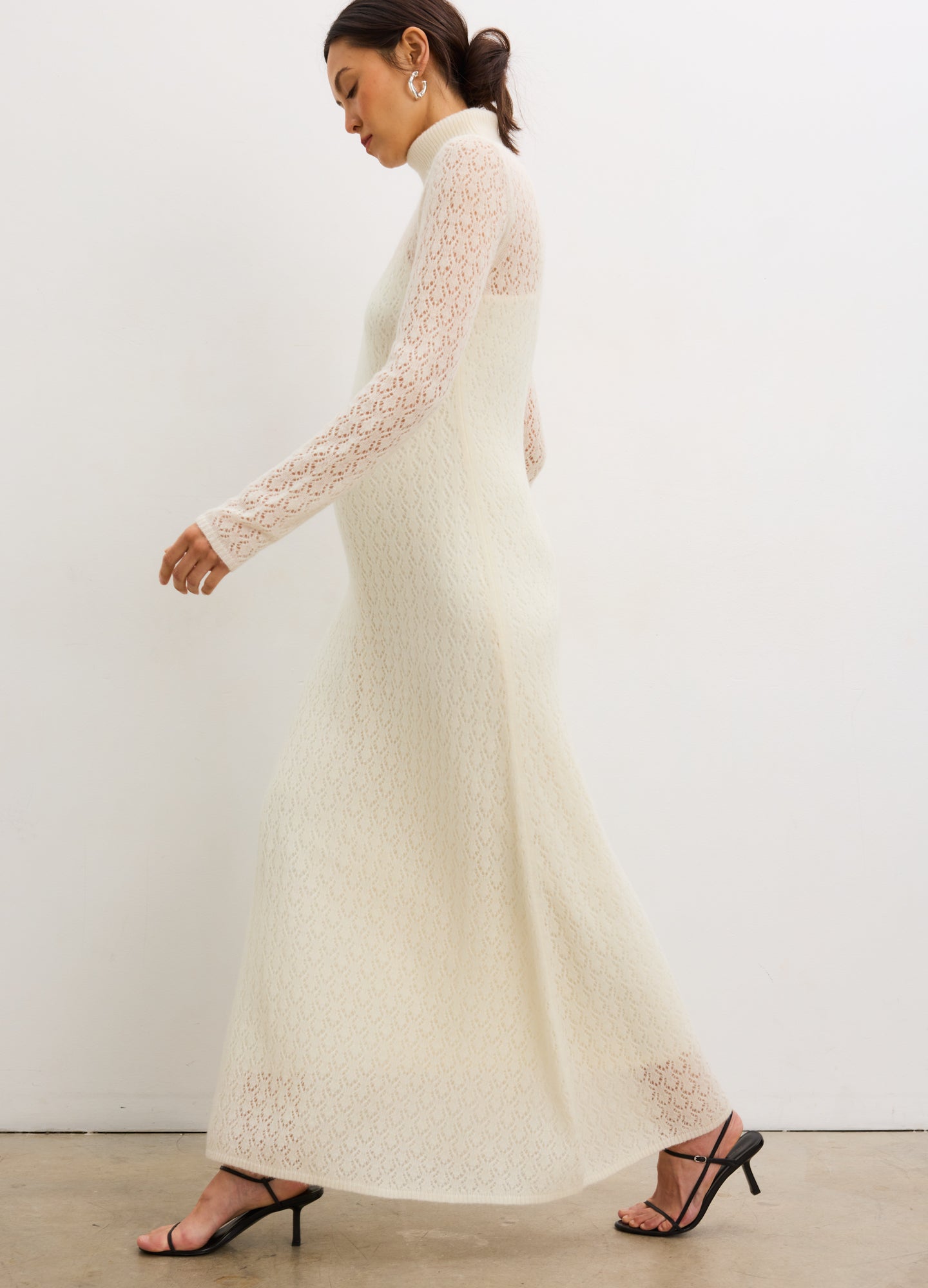The Luella Knit Pointelle Dress