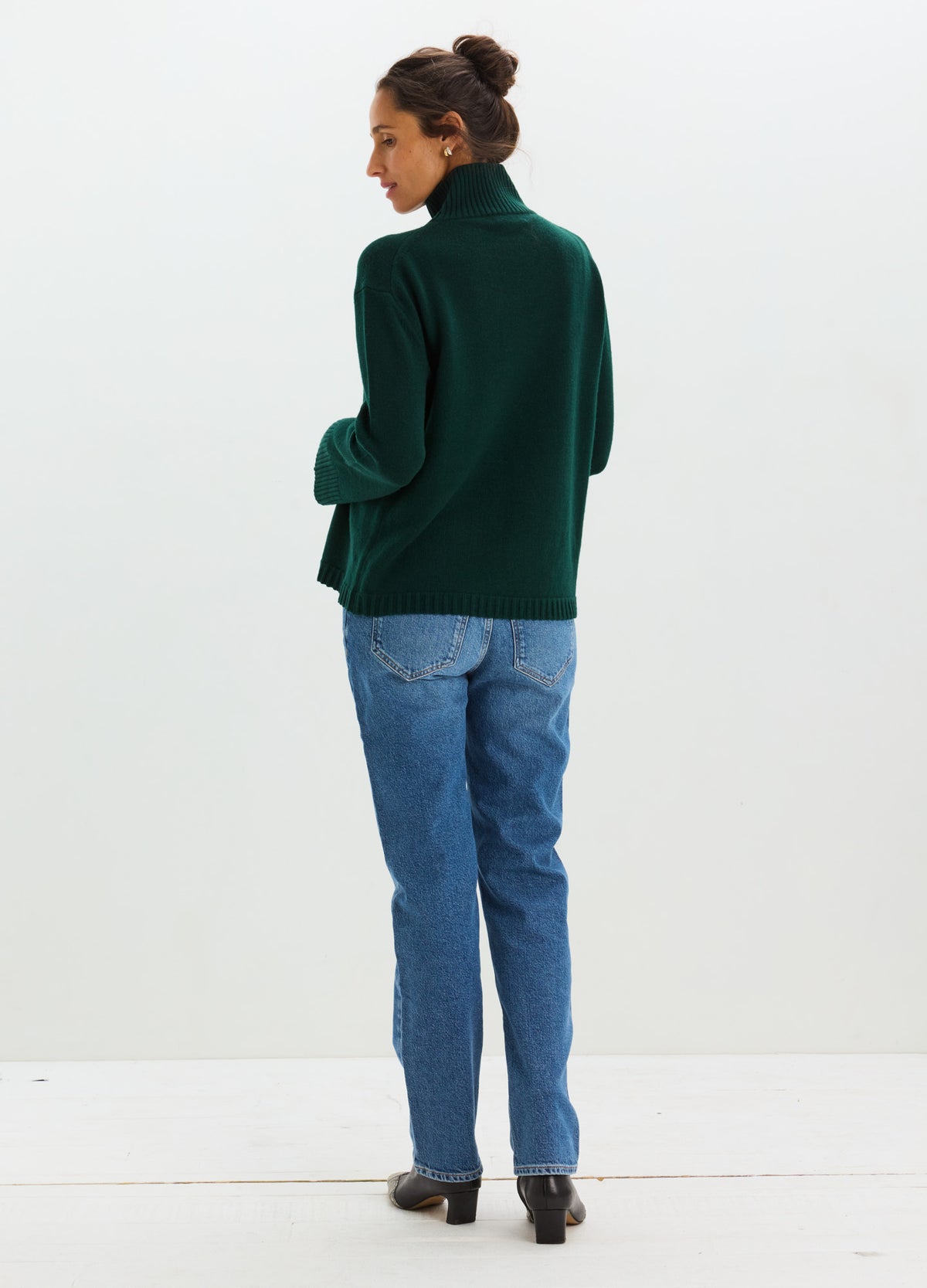 The Mira Nursing Turtleneck