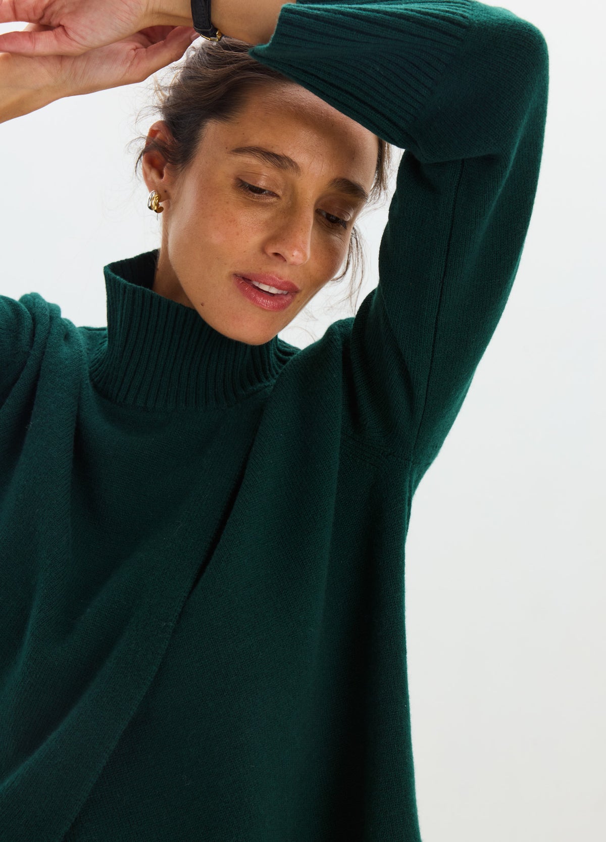 The Mira Nursing Turtleneck
