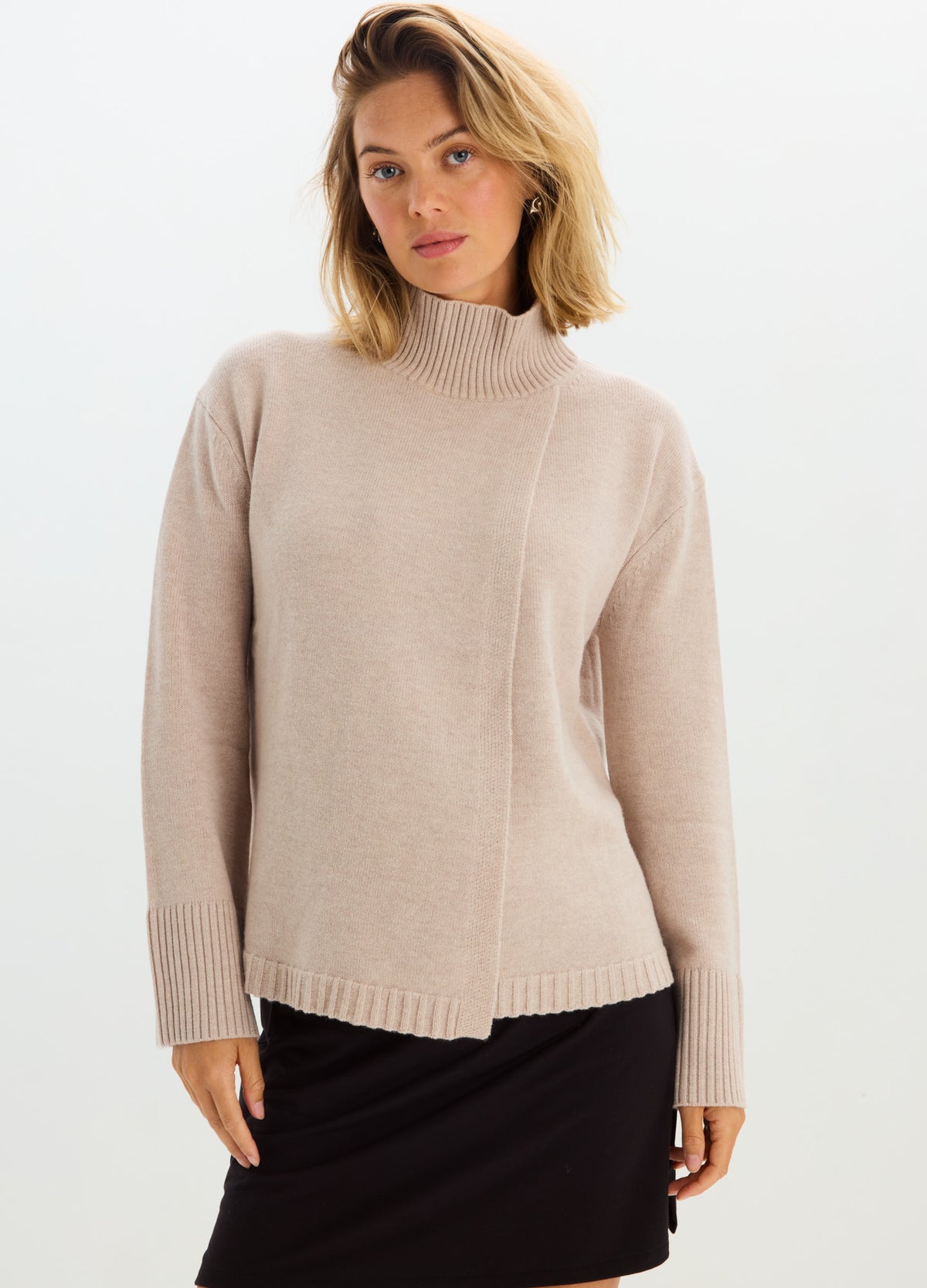 The Mira Nursing Turtleneck