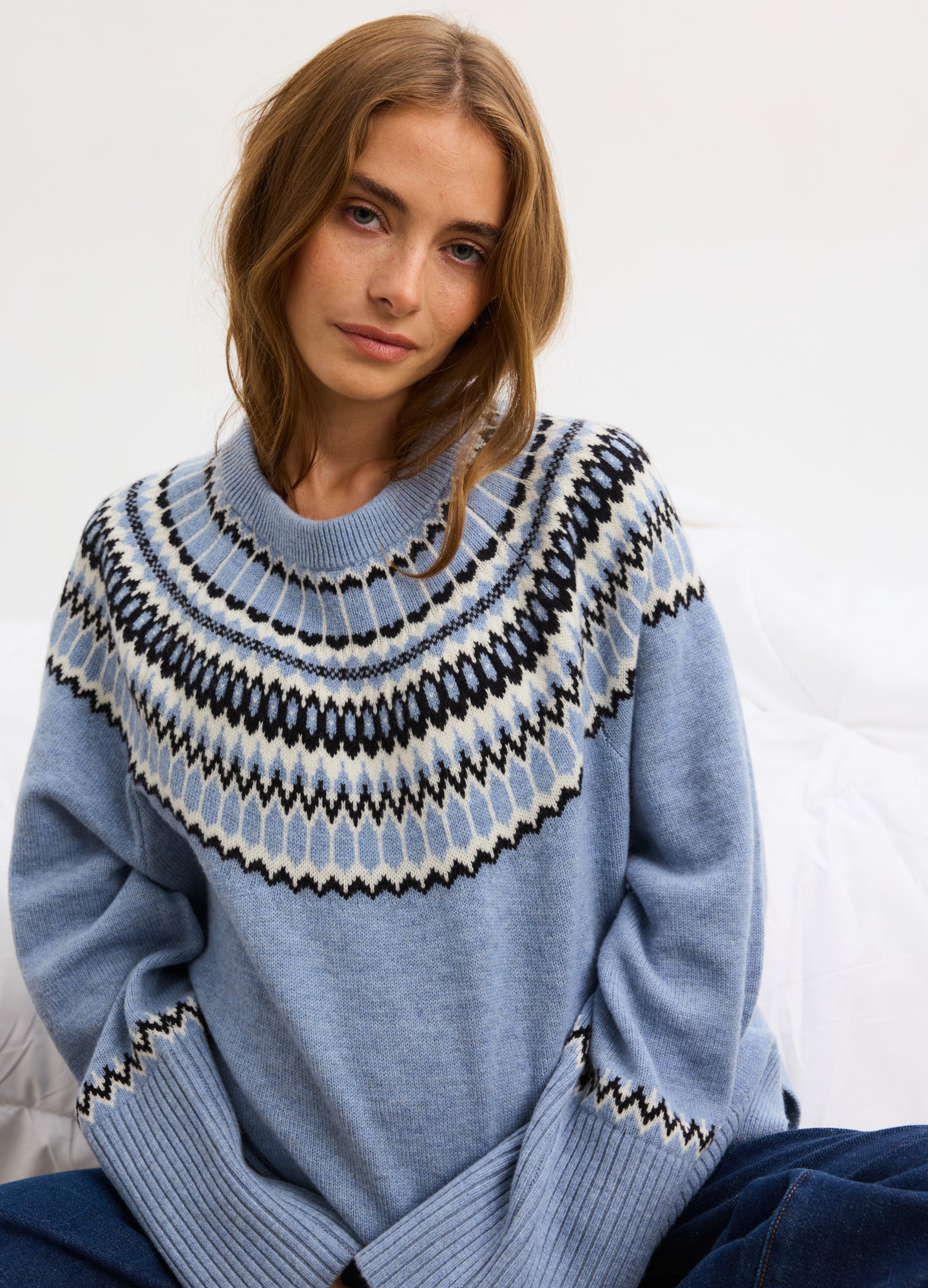The Pippa Fairisle Pullover