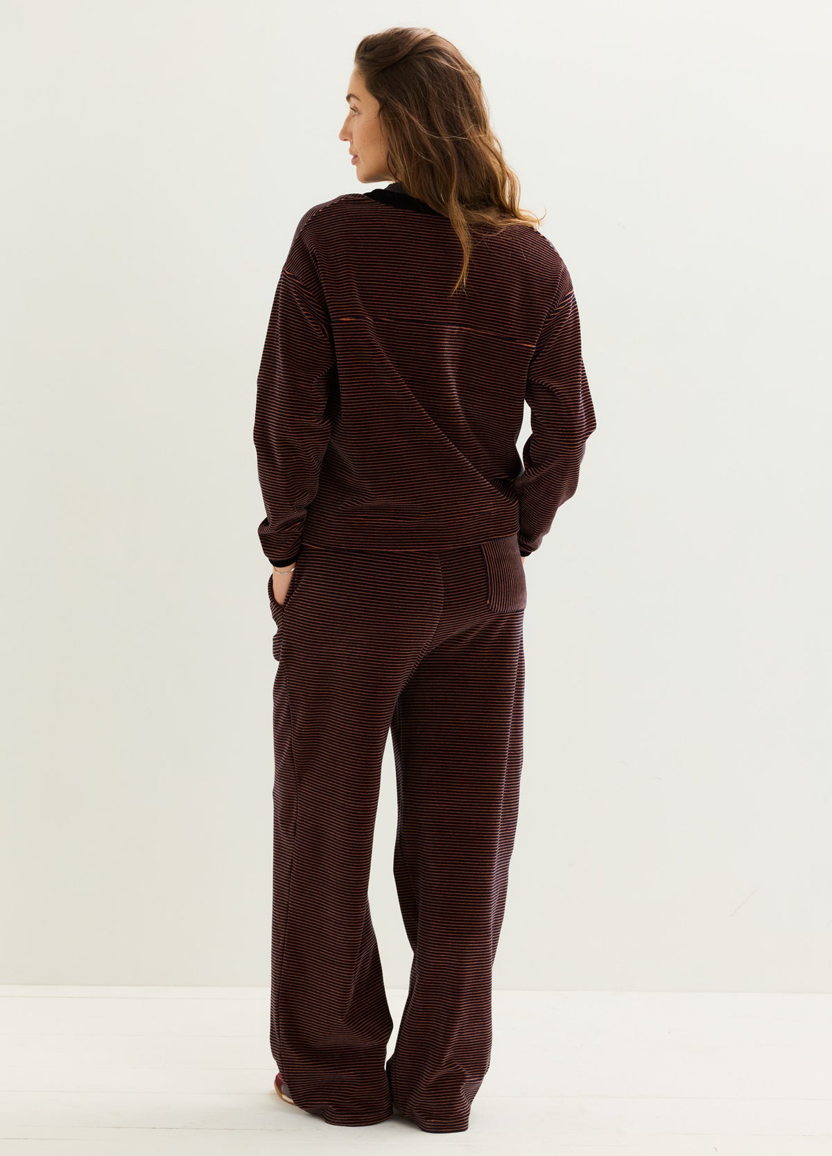 The Nellie Velour Pant