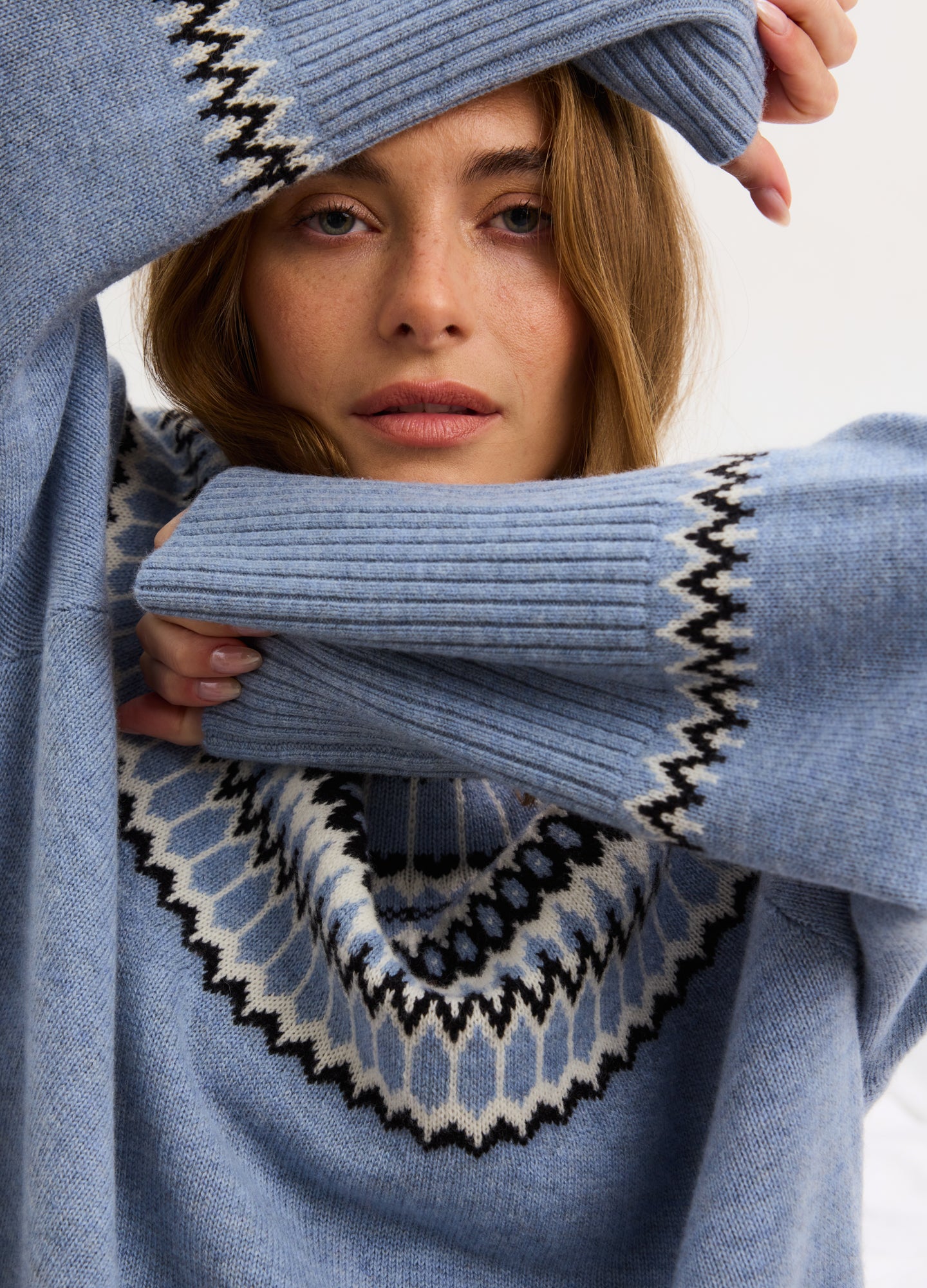 The Pippa Fairisle Pullover
