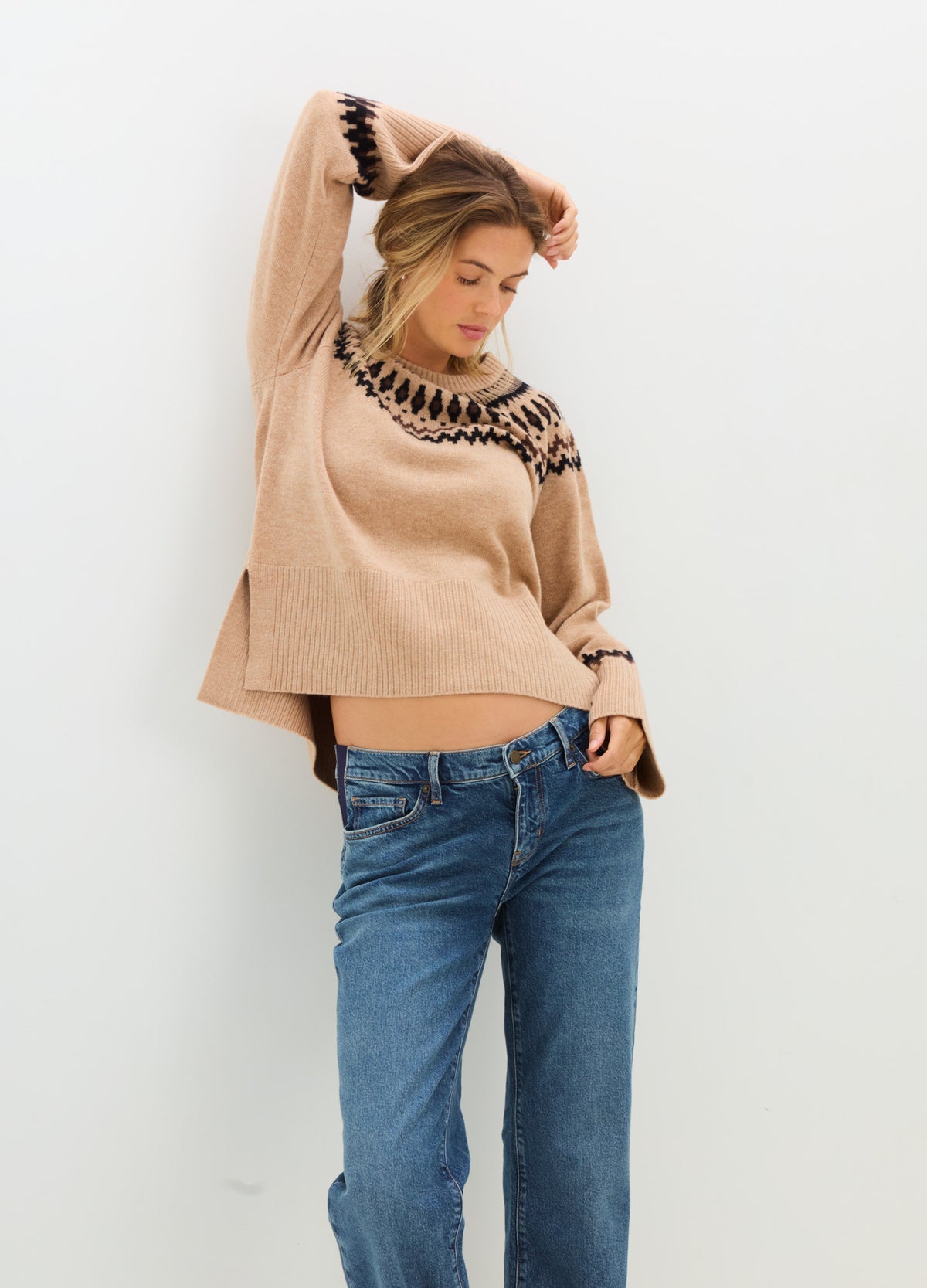 The Pippa Fairisle Sweater