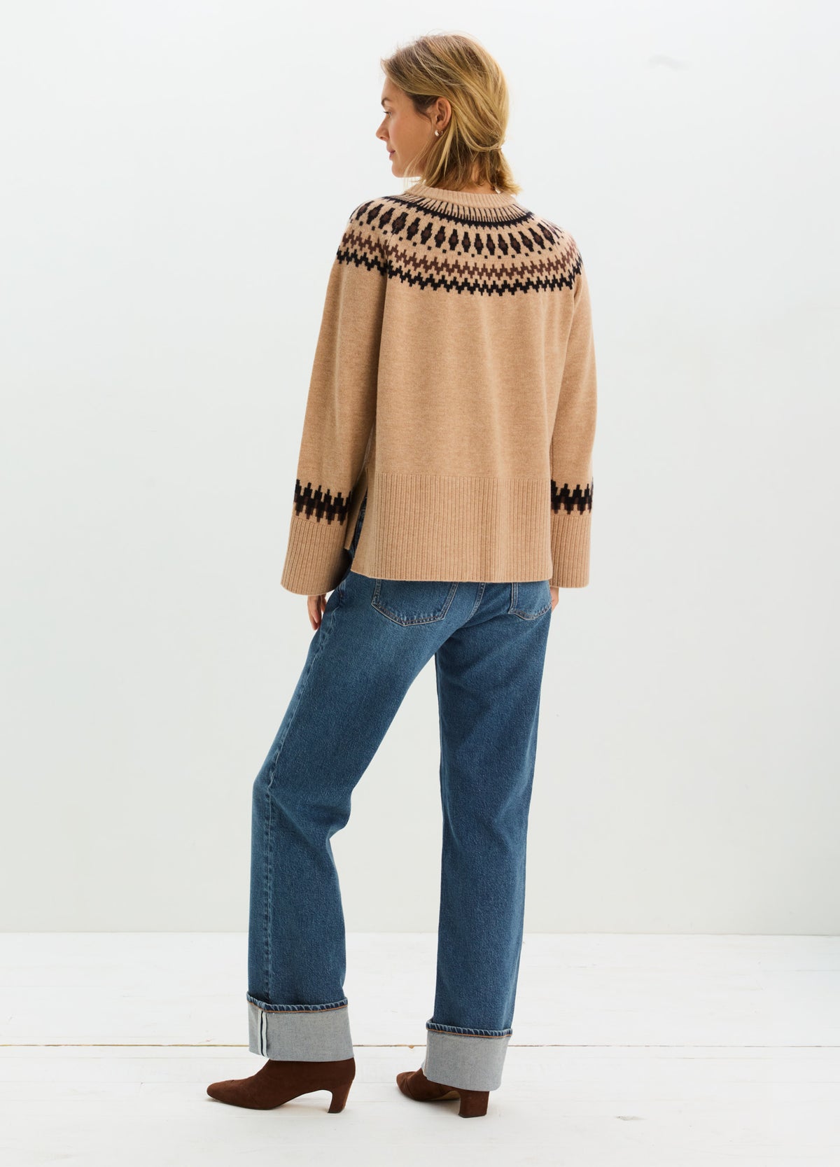 The Pippa Fairisle Sweater