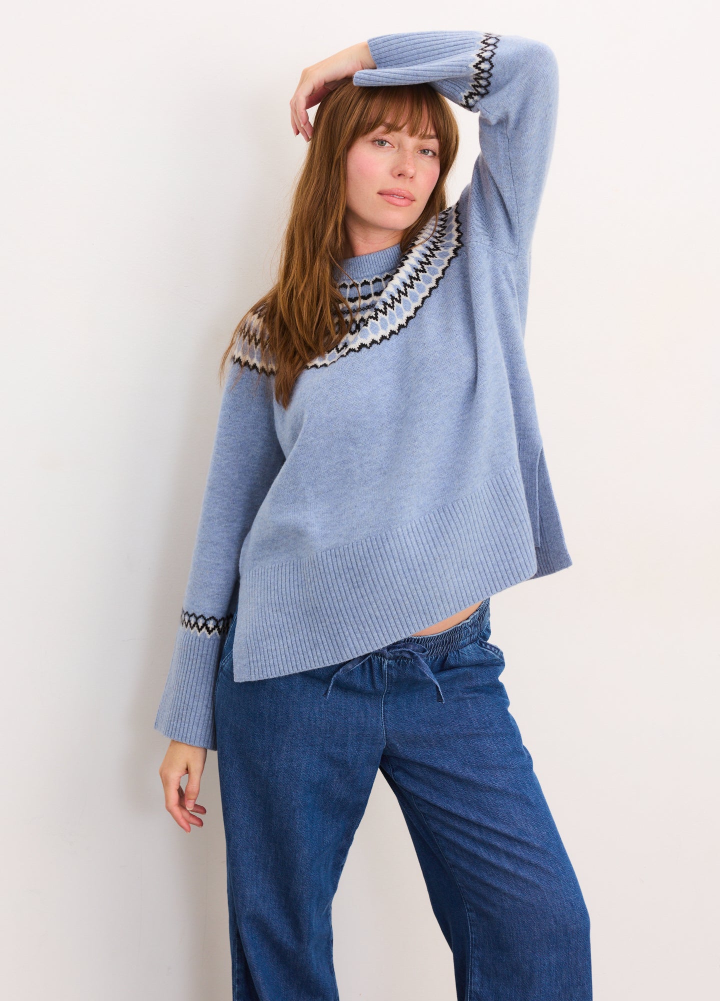The Pippa Fairisle Pullover