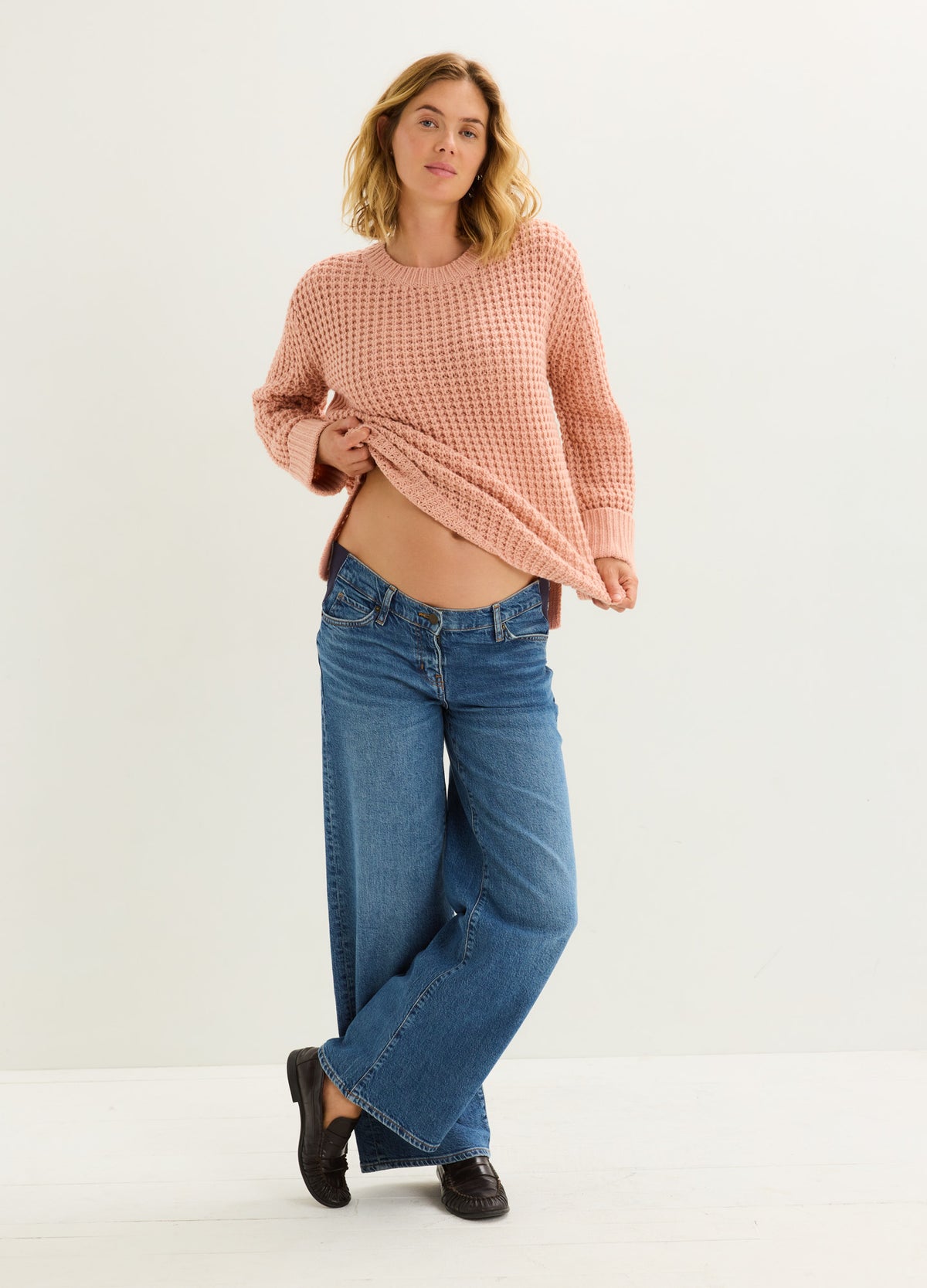 The Robin Waffle Sweater