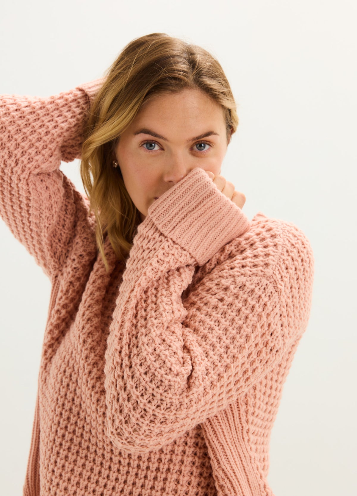 The Robin Waffle Sweater
