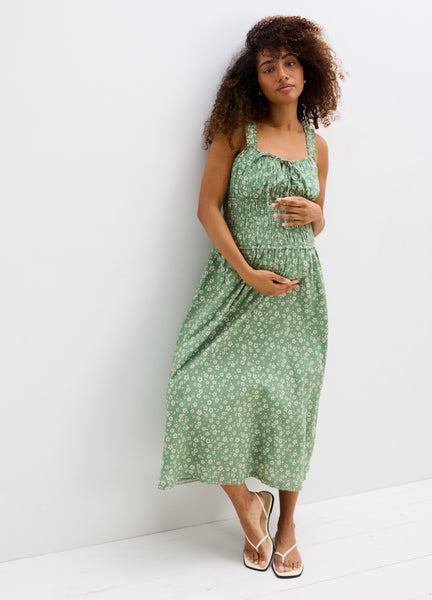 green floral cocktail dress HATCH Collection The Sadie in Tapioca Dress to Impress for It drapes beautifully and Size:5 - 6 Y 1950