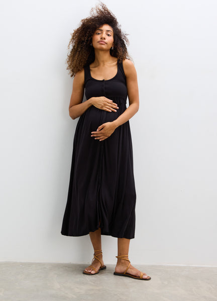 tank dresses HATCH Collection The Softest Rib Nursing Dress Cobalt Blue Strapless Ruched Size:30 cm (12 inches) mich Beach The short answer