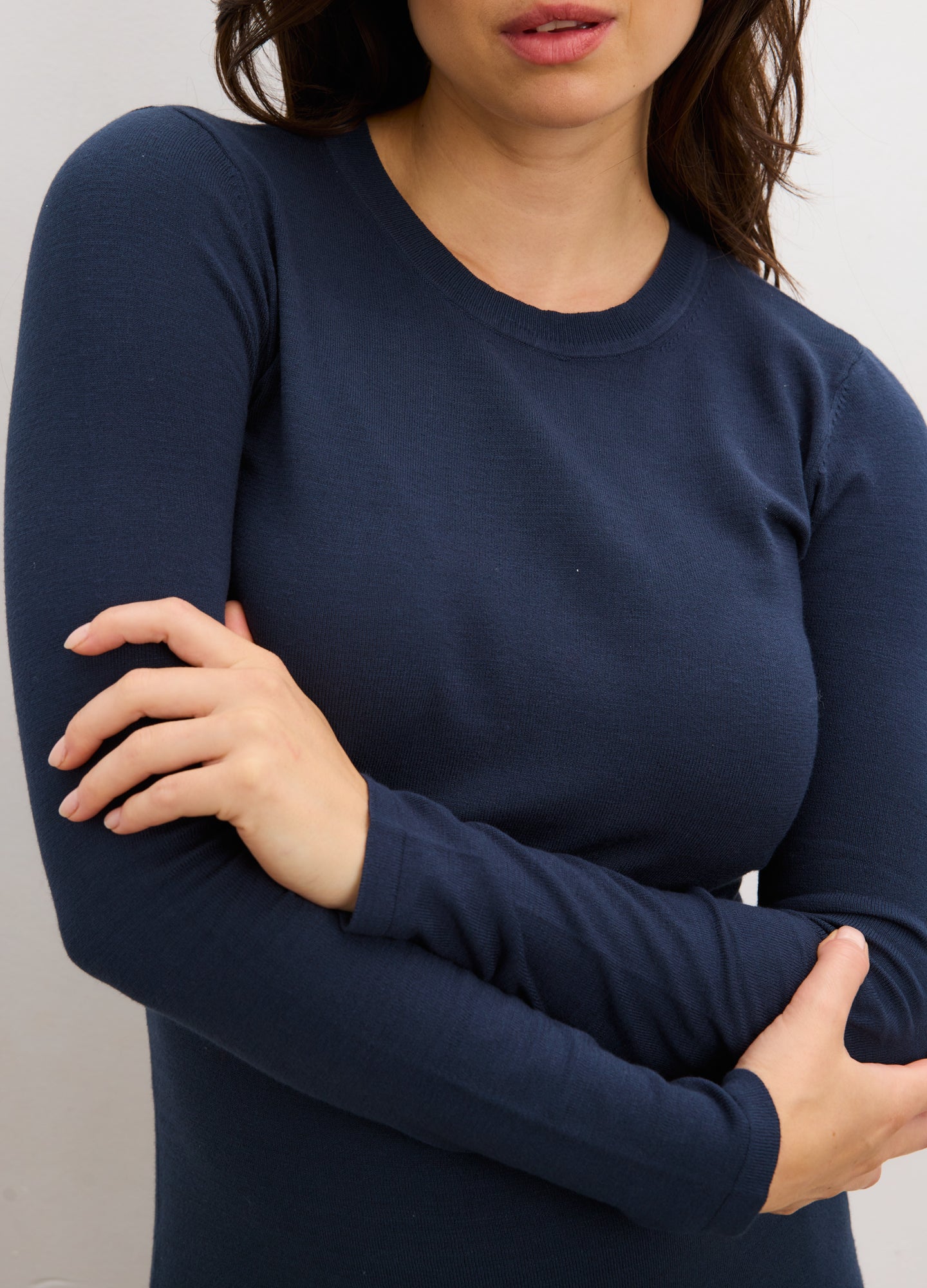 The Softsculpt Knit Long Sleeve Eliza Dress