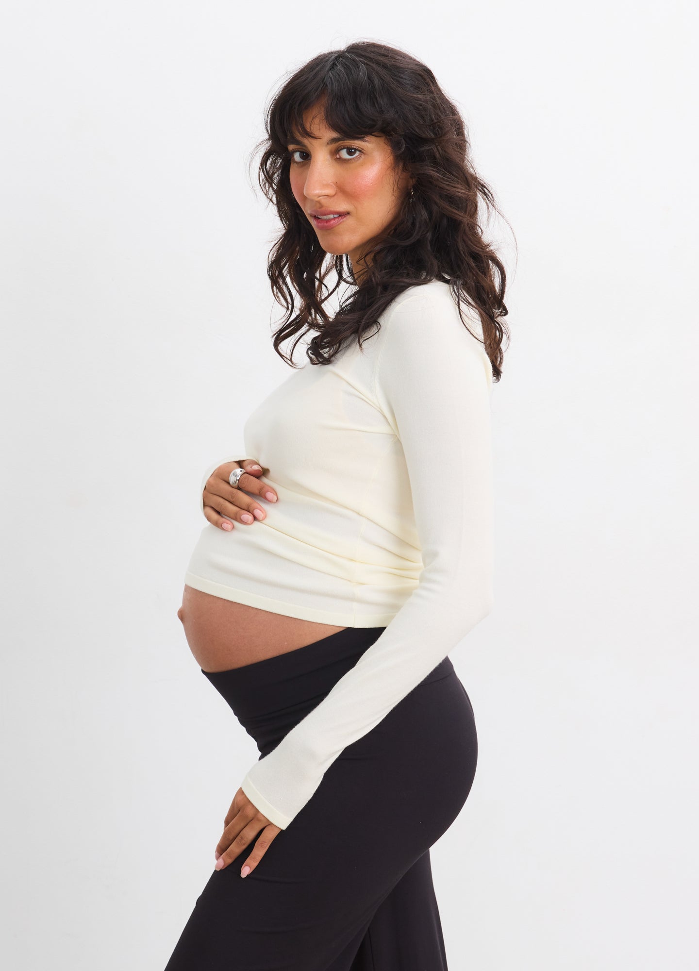 The Softsculpt Knit Long Sleeve Tee