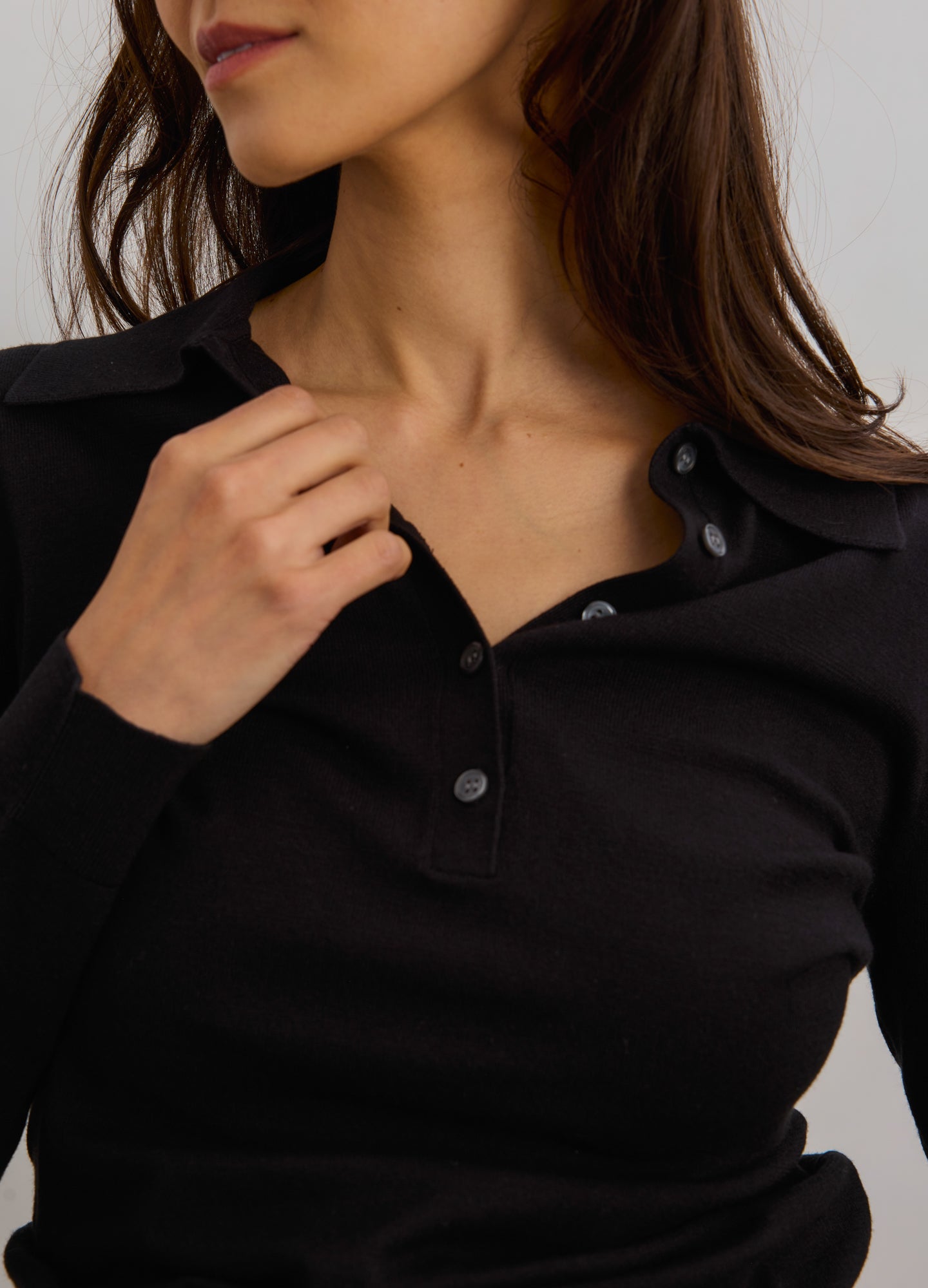 The Softsculpt Knit Nursing Polo