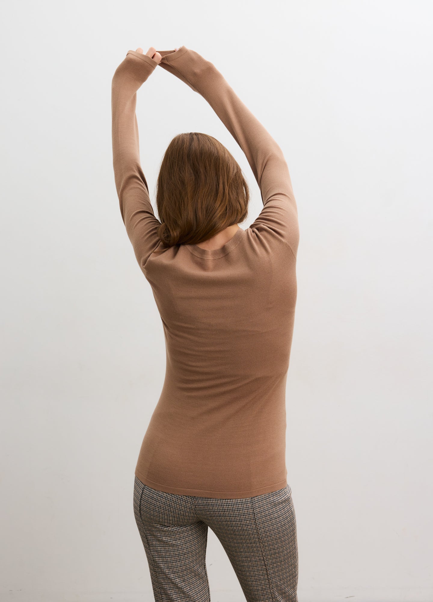 The Softsculpt Knit Long Sleeve Tee