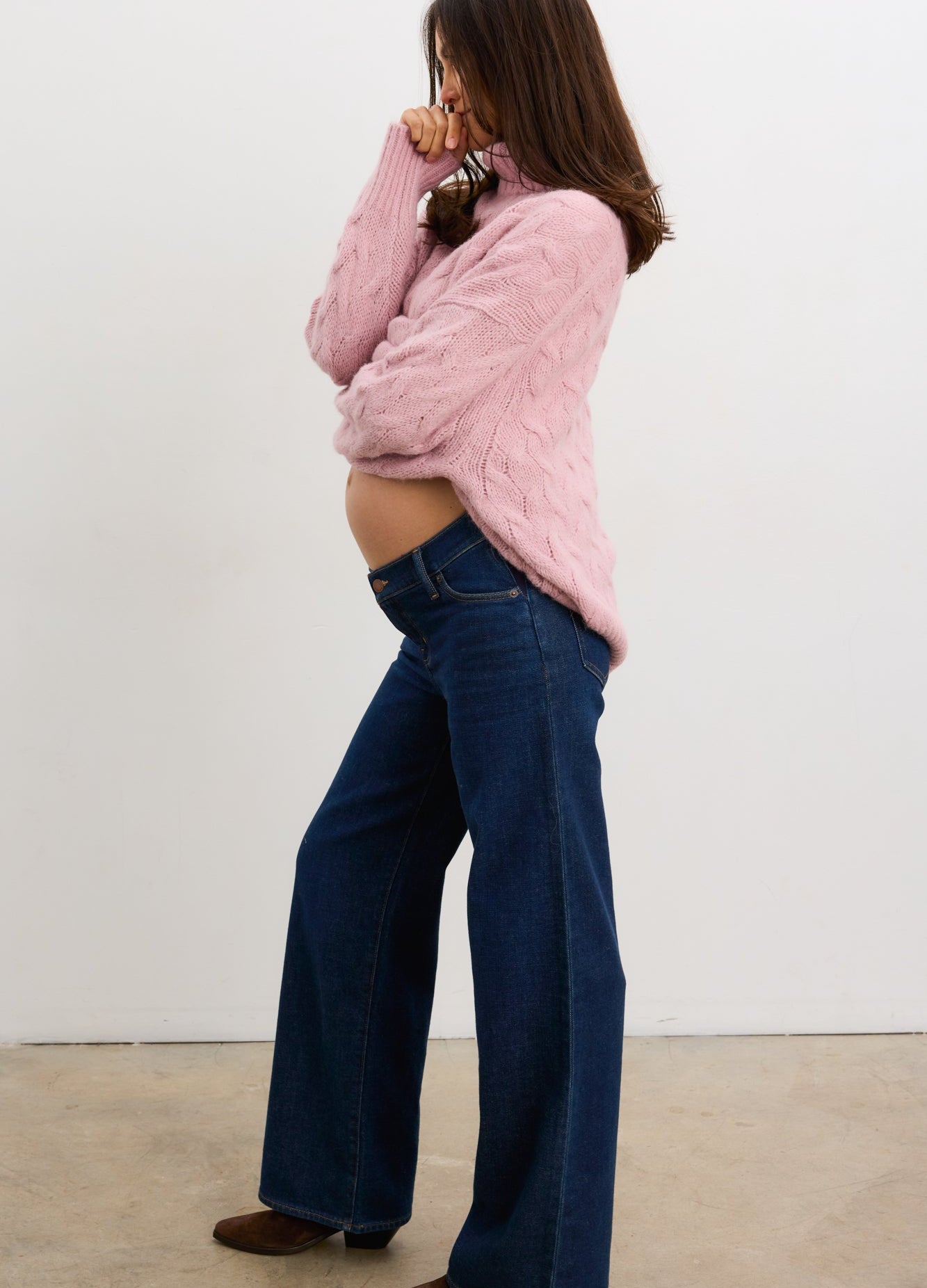 The Sophie Alpaca Cable Turtleneck