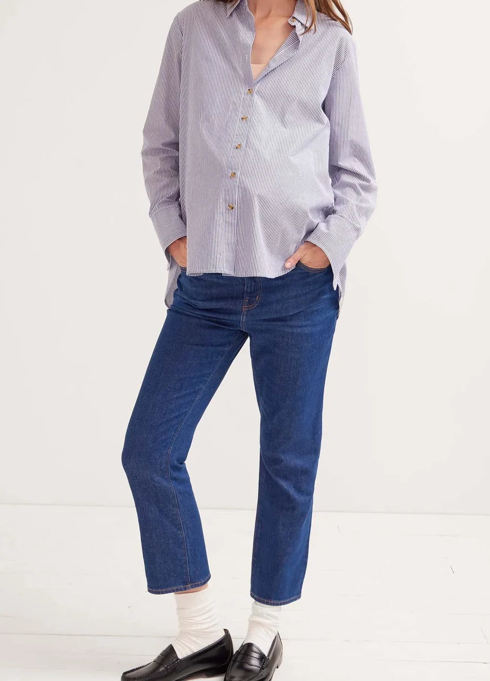 The Straight Leg Maternity Jean