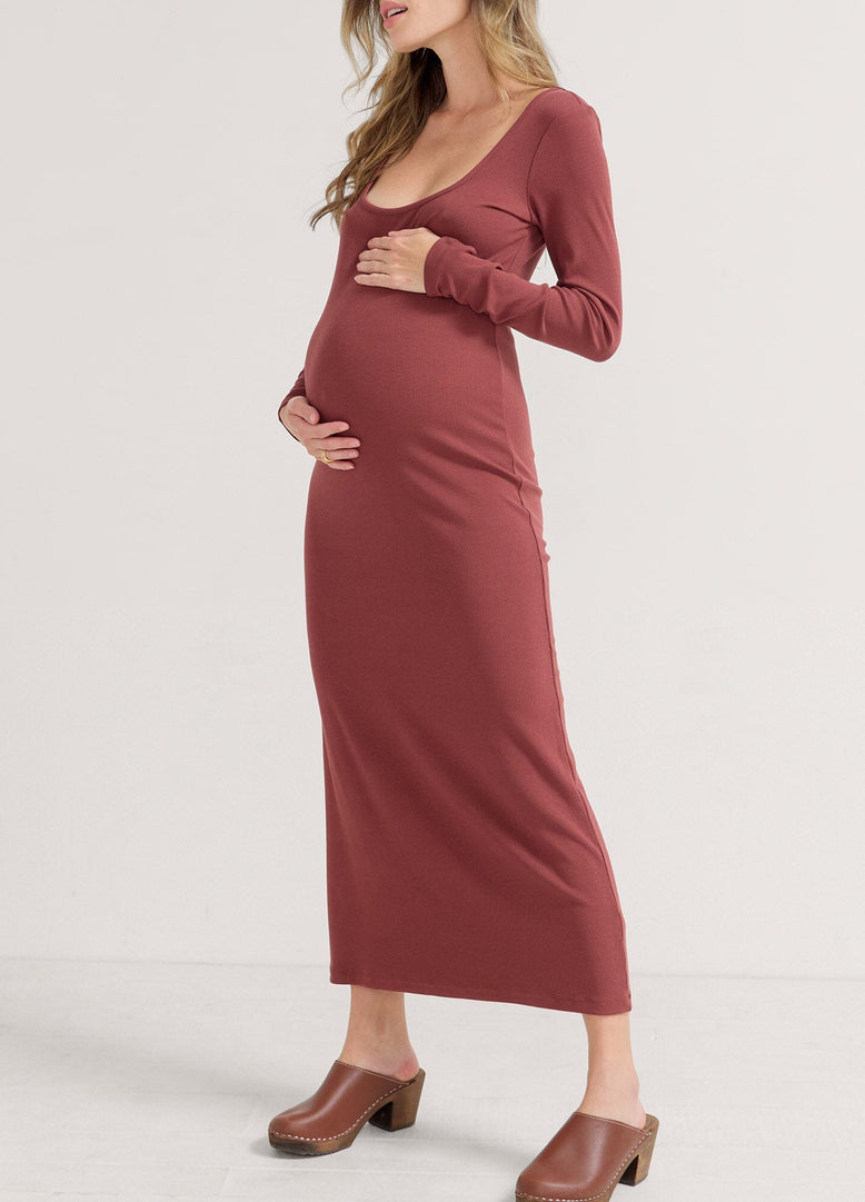 The Longsleeve Rib Dress – HATCH Collection