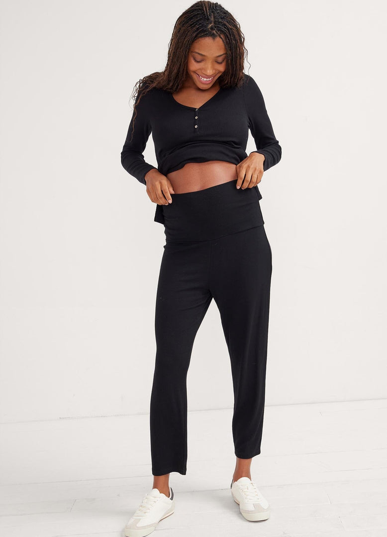 The Softest Rib Over/Under Lounge Pant