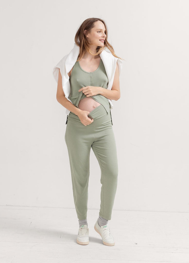 The Softest Rib Over/Under Lounge Pant