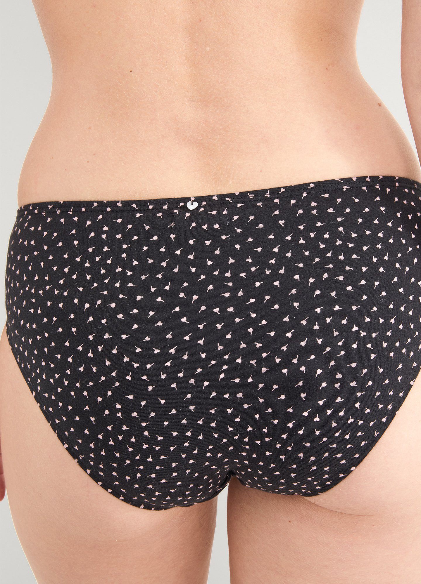 The Everyday Brief - Soft pink maternity briefs with delicate wildflower print, designed for pregnancy, nursing, and postpartum comfort.