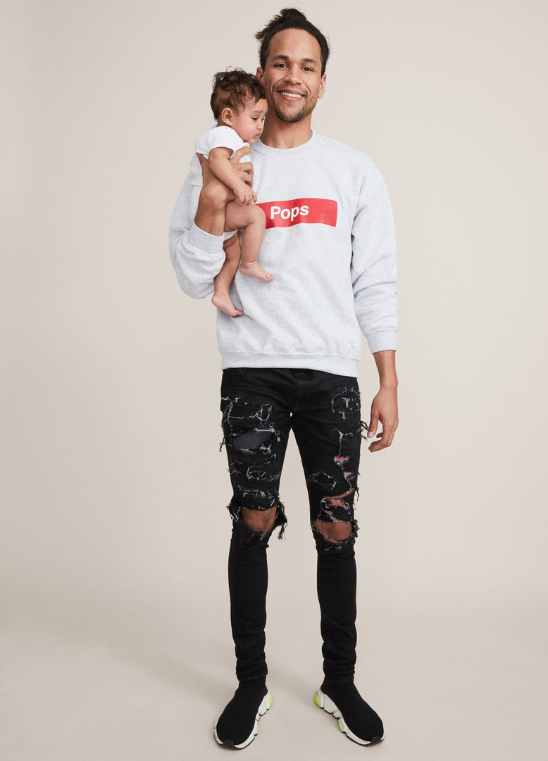 The Pops Sweatshirt - Fathers Day Sweatshirt