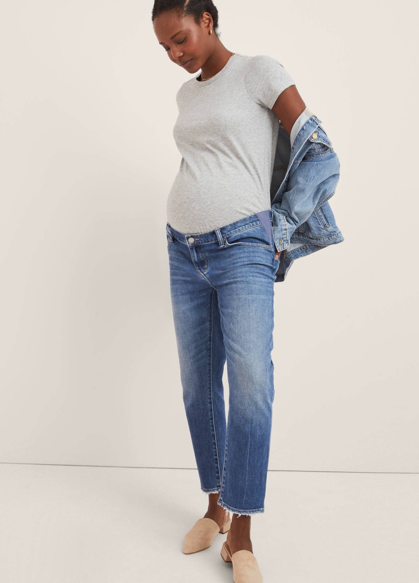 bytte rundt dejligt at møde dig Ulykke Stylish Maternity Boyfriend Jeans | HATCH Collection